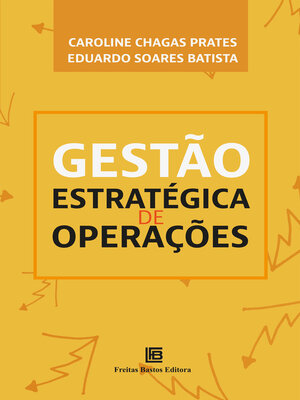 cover image of Gestão Estratégica de Operações
